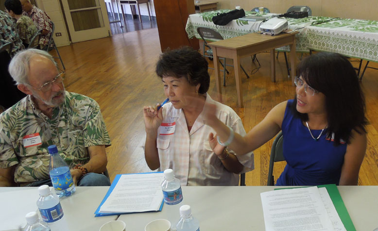 Darcy in meeting